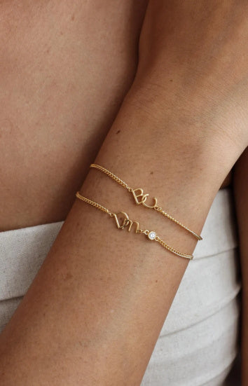 A Versatile English Letter Name For A Custom-made Bracelet