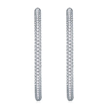 Light Coco Luxury Fashion Diamond Earrings Stud Set With Mosan Diamond Silver Ornaments