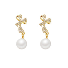INS Butterfly Earrings With Rhinestones Fashion Temperament Jewelry