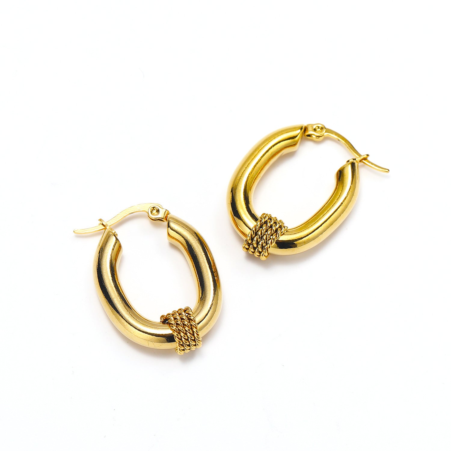 Twist Earring Ear Clip Women's Minority Fashion
