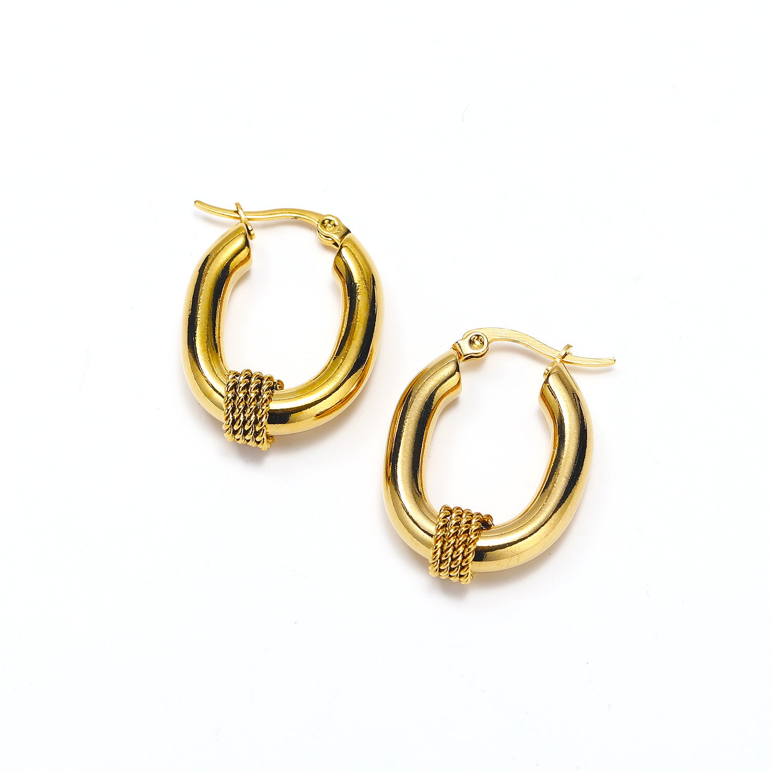 Twist Earring Ear Clip Women's Minority Fashion